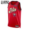Maillot Basket Enfant All-Star 2025 Shai Gilgeous-Alexander Jordan Rouge Swingman